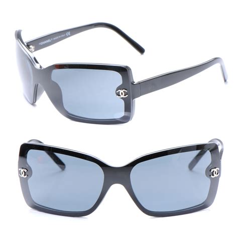 chanel sunglasses with clear sides